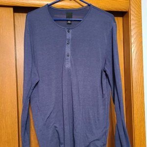 H&M Long Sleeve Blue Tee